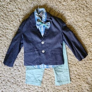 Nautica 4 piece Easter preppy outfit 3T